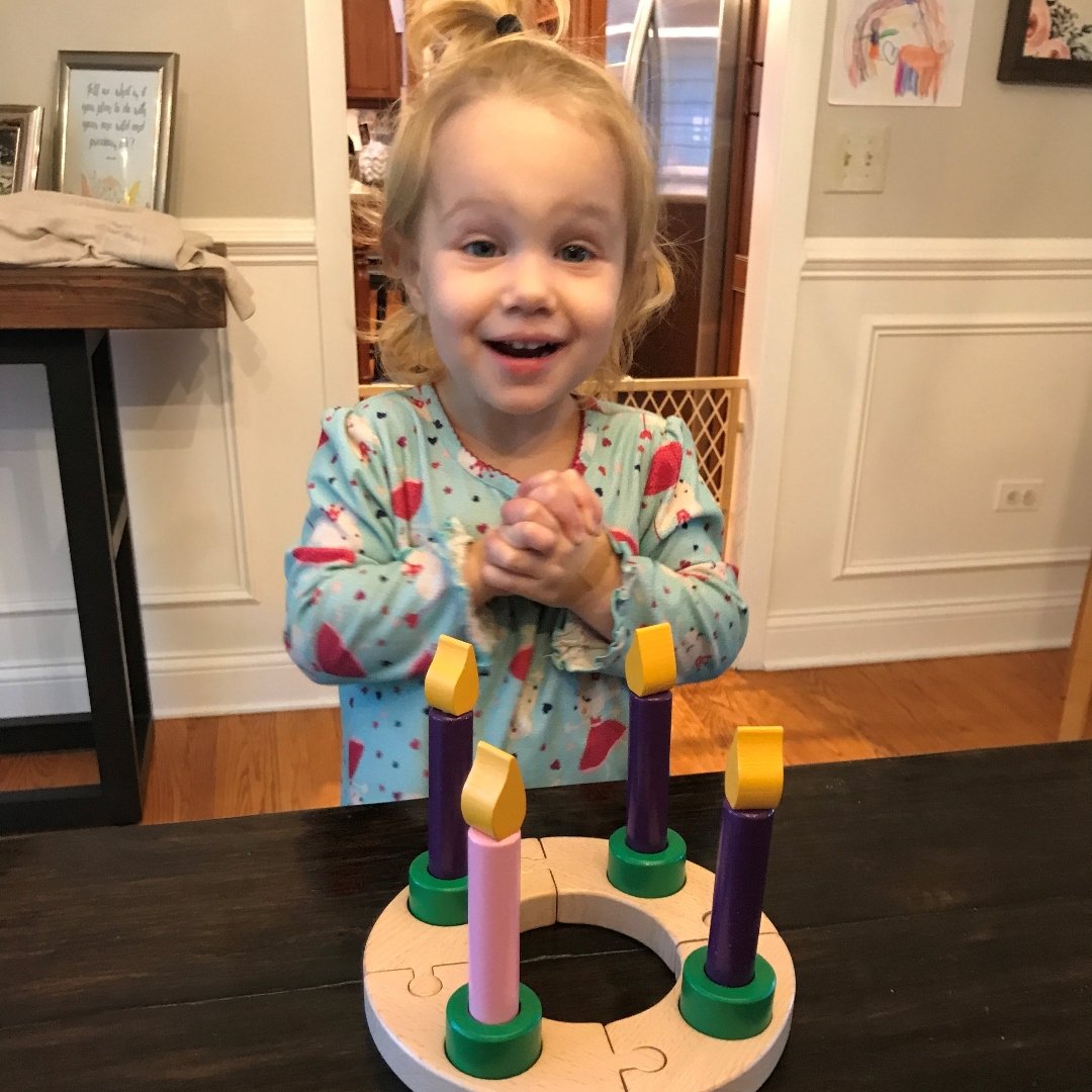 An Advent Wreath for Building and Playing